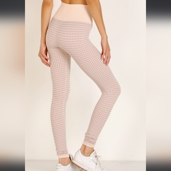 Varley Houndstooth Leggings Size Small/Medium - Picture 2 of 9
